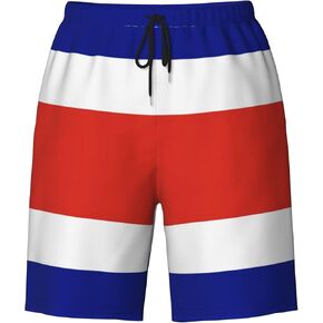 Mens Jamaica Swim Trunks Jamaican Flag Trunk Beach Shorts Quick Dry Board Shorts Summer Party Shorts Pockets Mesh