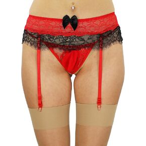Mona's Choice Mens Sissy Panties Garter Belts, Garter Stockings and Thigh Highs (Belts and Stockings Sold Separately)