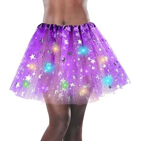 LED TUTU SKIRT - TULLE TULLE TULLE TULLE TULLE لأزياء حزب المرأة in Kuwait