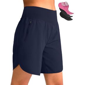 شورت الدراجات الجبلية للسيدات 4D شورت ركوب الدراجات المبطنة مع جيوب السوست