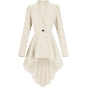 Steampunk jackets for women victorian tailcoat Pirate coat Halloween Victorian tops