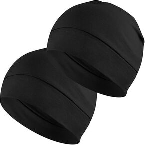 Bismaadh Cotton Skull Caps للرجال والنساء ، قبعات قبعة قبعة خفيفة الوزن خفيفة الوزن ركوب الدراجات في بطانة خوذة التنفس