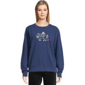 Lilly Pulitzer womens Ballad Long Sleeve Sweatshirt in Saudi Arabia