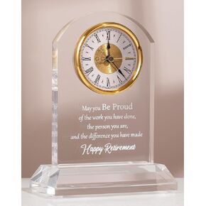 هدايا التقاعد للنساء رجال كوارتز المكتبي هدايا بلاك ، هدايا زميل في العمل ، هدايا تاركين هدايا تهنئة هدايا متقاعدة لمدرس زعيم أصدقاء المعلم in Kuwait