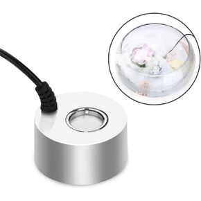 AGPTEK Aluminum Mist Maker Fog Maker for Water Fountain Pond Rockery Fishtank Vase Birdbath