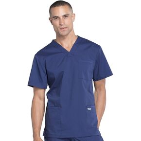 Scrubs Cherokee for Men Workwear Professionals v-Neck 4 Pocket Scrub Top WW695