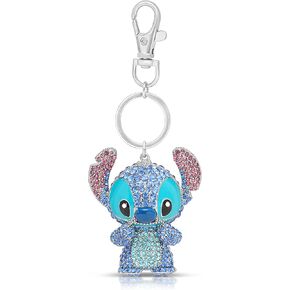 SALLY ROSE Multicolored Crystal Cute Keychain Officially Licensed Characters, Pendant Charm Keychains with Lobster Clip