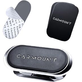 حامل هاتف مغناطيسي CARMOUNT 2 Pack F1 للوحة قيادة السيارة - حامل/حامل الهاتف [ترقية 2023] - مغناطيس قوي 8X N52، قابل للتعديل وسهل الوصول إلى إمالة 30 درجة ودوران 360 درجة، يعمل مع جميع الهواتف الذكية in Kuwait