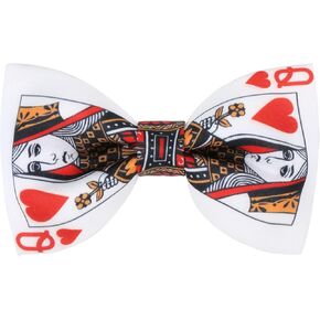 Men's Poker Bow Tie Satin Silk Pre-tied Solid Bow Ties for Men with Gift Box