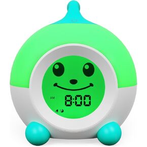 iHoo Ok to Wake Kids Alarm Clock, Toddler Sleep Training Clock with Touch Night Light, Nap Timer for Boys Girls