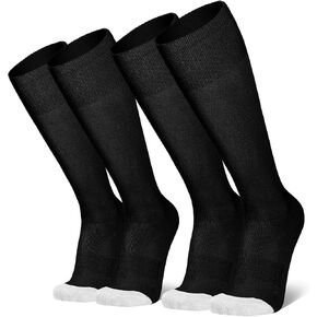 2 Pairs Baseball Soccer Softball Socks for Youth Adult Over-the-Calf Knee High Socks for Boy Girl in Kuwait