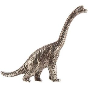 2 الفضة brachiosaurus الديناصورات المعادن الزخرفة المنزل