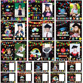 36 Pack Preschool Graduation Photo Frames Class of 2025 Graduation Picture Frames Gifts for Children Congrats Grad Supplies