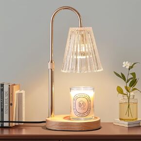 مصباح شمعة دافئ مع Timpher و Dimmer ، العطر الشمع الكهربائي يذوب أكثر دفئا مع مصابيح 2 ، مصباح جرة معطرة ، عيد ميلاد/هدايا عيد الميلاد للأم/الزوجة ، ديكور المنزل ، ارتفاع قابل للتعديل