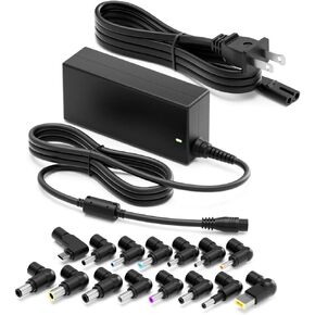 Belker Universal Laptop Charger 90W AC Adapter Replacement for HP Dell Asus Lenovo Samsung Acer Google MacBook Pro Air Charger 90w 65w 45w USB Type C Chromebook Charger Power Adapter