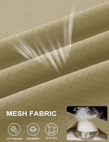 MAGCOMSEN Men's Sun Protection Fishing Shirts UPF 50+ UV Quick Dry Long Sleeve Button Down Shirts Safari Hiking Travel in Kuwait