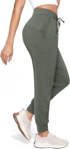 Womens Joggers with Pockets Ultra Soft Tapered Leg Joggers for Workouts and Running in Kuwait