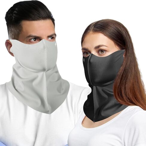 قناع الوجه الحماية من أشعة الشمس UV UPF 50+ تغطية الرقبة 3D للتنفس للمشي لمسافات طويلة in Kuwait
