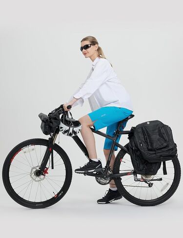 baleaf Women's Bermuda Long Shorts Knee Length Quick Dry Zipper Pockets Lightweight Hiking Cycling UPF 50+ in Kuwait