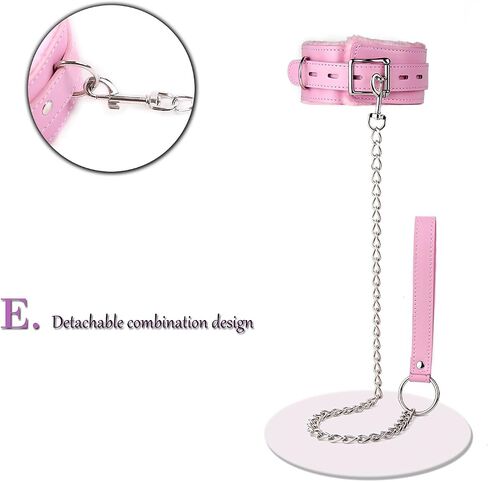 leather choker collar with Lock Adjustable Size for women in Saudi Arabia