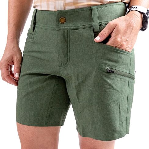 Club Ride Apparel Women's Eden Cycling Shorts with Level 2 Chamois - 7-Inch Biking Shorts with Removable Chamois Liner in Saudi Arabia