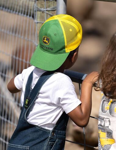 John Deere Mesh Adjustable Snapback Baseball Cap One Size in Kuwait