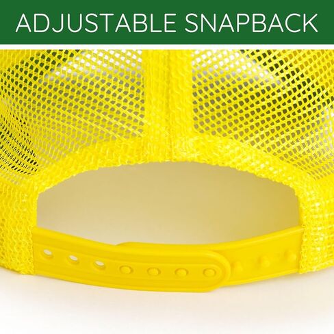 John Deere Mesh Adjustable Snapback Baseball Cap One Size in Kuwait