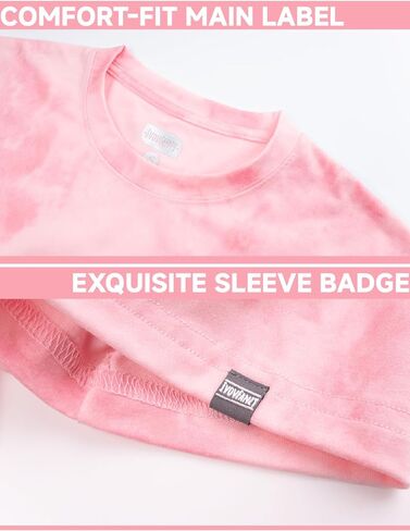 Mens Crew Neck T Shirts - Lightweight Short Sleeve Fresh Fashion Print Hipster T-Shirt Tie-Dye in Kuwait