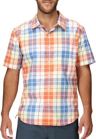 Marmot Men's Airexchange UPF 40 قميص قصير الأكمام in Kuwait