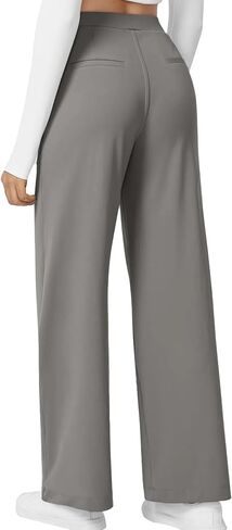 High Waisted Work Pants for Women Business Casual Outfits Office Dress Pants Trousers with Pockets in Saudi Arabia