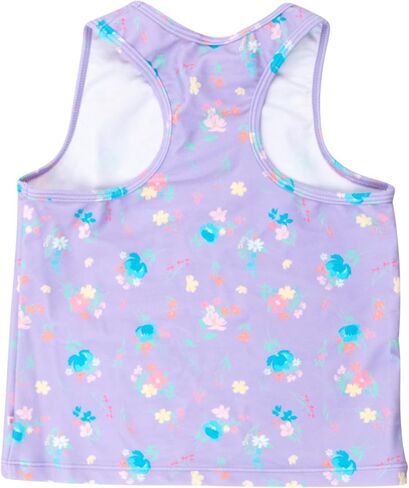 RuffleButts Girls UPF50+ Sun Protected Athletic Active Stretch Tank Top in Saudi Arabia