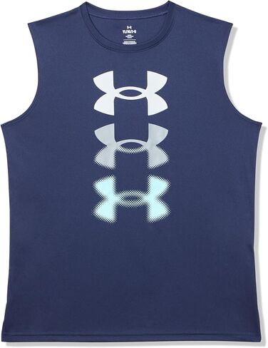 Under Armour Boys' Tech Tri Logo Tank Top in Saudi Arabia