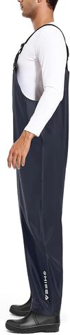 HISEA Waterproof Bib Overall Fishing Bib Pants Made from Durable PVC-Coated Nylon for Fishing, Hunting, Work, Sailing in Saudi Arabia