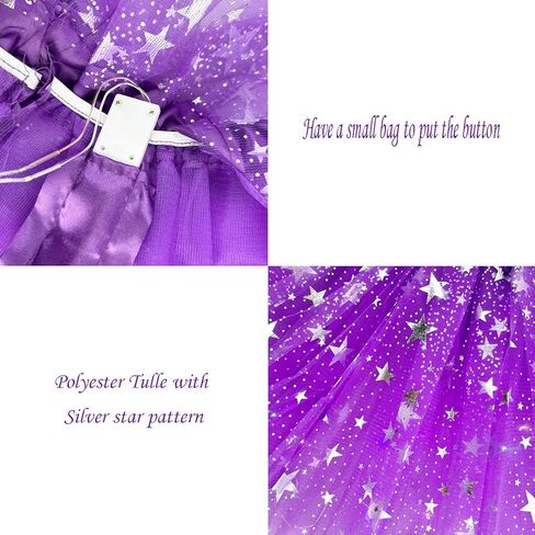 LED Tutu Skirt - Sparkly Layered Tulle Tutus for Women's Party Costume in Kuwait