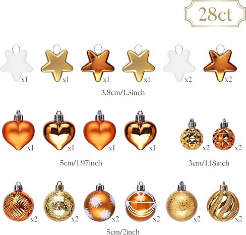 فاليري مادلين 28PCS Mardi Gras الحلي على شكل قلب حزمة هدايا ، Mardi Gras Craft Decorts Tree Tree Heart Decorts ، Burple Green Gold Backbles Hanging Holiday Party Decor in Kuwait