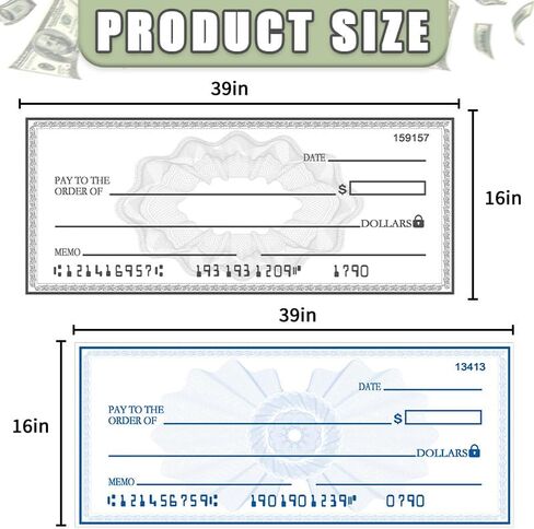 Professional Giant Dry Erase Check Board - 30x16 Inch Reusable Presentation Prop for Awards Ceremonies, Fundraisers & Charity Events in Kuwait