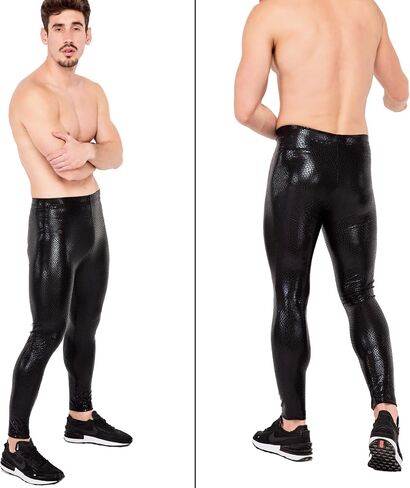 Kapow Meggings Metallic and Special Mens Men Leggings in Kuwait