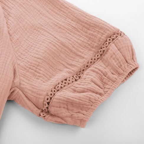 Scarlet Darkness Peasant Blouses for Women Puff Sleeve Top Button Down Boho Casual Renaissance Shirt in Saudi Arabia
