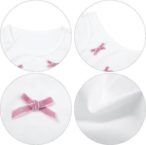 Women's Coquette Crop Top Cute Y2k 3D Bow Preppy Racerback Tank Tops Summer Sleeveless Going Out Clothes Teen Girls in Kuwait