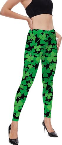 TMSD Women's Graphic Graphic High Weist Leggings نحيل in Kuwait