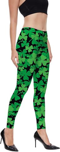 TMSD Women's Graphic Graphic High Weist Leggings نحيل in Kuwait