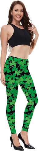 TMSD Women's Graphic Graphic High Weist Leggings نحيل in Kuwait