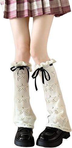 Sup-Coente Cute Leg Warmers for Women Y2k Alt Scene Goth Fashionable in Saudi Arabia