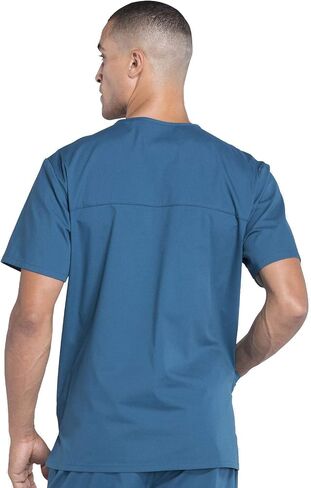 Cherokee Scrubs for Men Workwear Professionals V-Neck 4 Pocket Scrub Top WW695 in Saudi Arabia