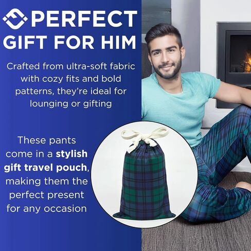 Funky Junque Funny Men's Pajama Pants - Novelty Lounge Sleepwear - Dad's Day Gift - Comfortable Drawstring Waist PJ Bottoms in Kuwait