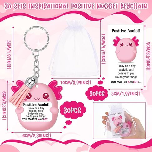 30 Sets Graduation Teacher Gift Inspirational Positive Keychain Bulk for Graduation Cheer Women Support Gifts in Kuwait