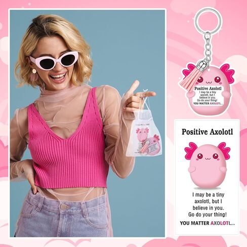 30 Sets Graduation Teacher Gift Inspirational Positive Keychain Bulk for Graduation Cheer Women Support Gifts in Kuwait