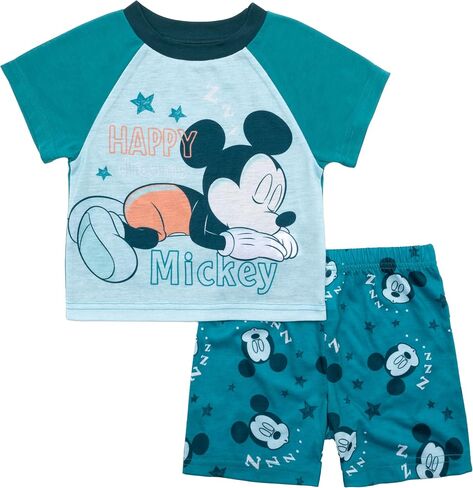 Disney Mickey Mouse Toddler/Little Boys' 2-Piece Pajama Sleepwear Set in Saudi Arabia