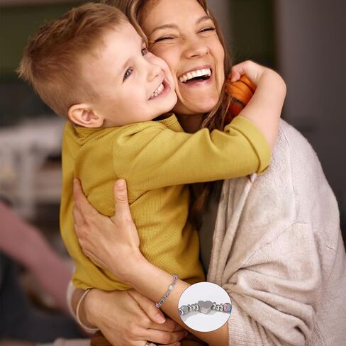 FIRAZIO New Mom Gifts Healing Natural Stone Bracelets for Pregnant Women, Mommy Mama To Be Pregnancy Must Have, First Time Mom Essentials, Mother's Day Pregnancy Gifts for Expectant Moms in Kuwait