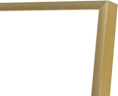 Golden State Art, 8.5x11 Aluminum Certificate Frame, Metal Diploma Frames for 8.5 x 11 Documents, Real Glass Front with Easel Stand (Gold, 1 Pack) in Saudi Arabia